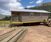 off grid cabin